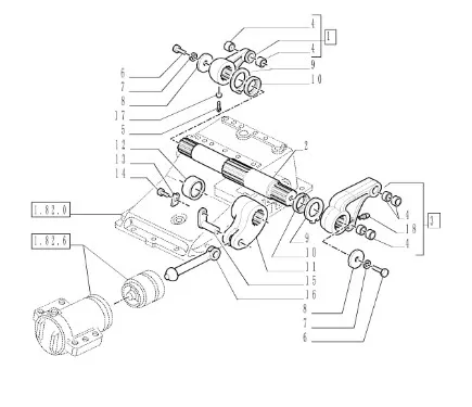 47128012 - рычаг